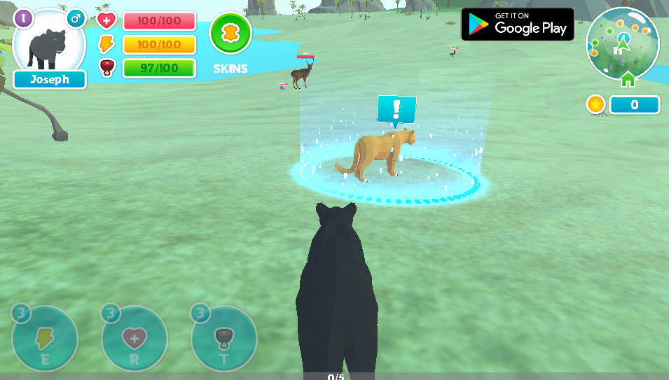 Panther Family Simulator 3D